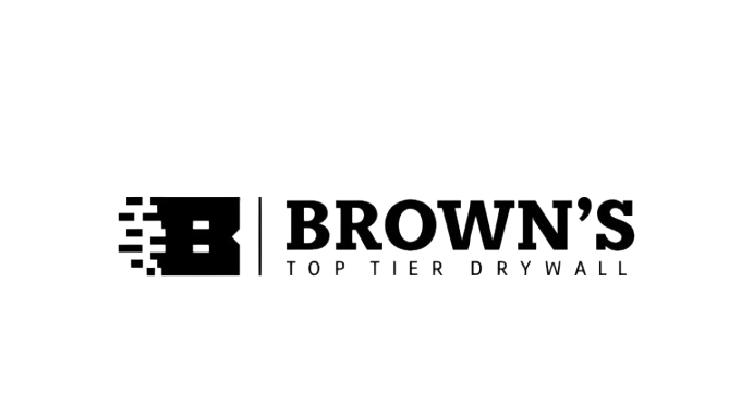 Brown's Drywall Logo